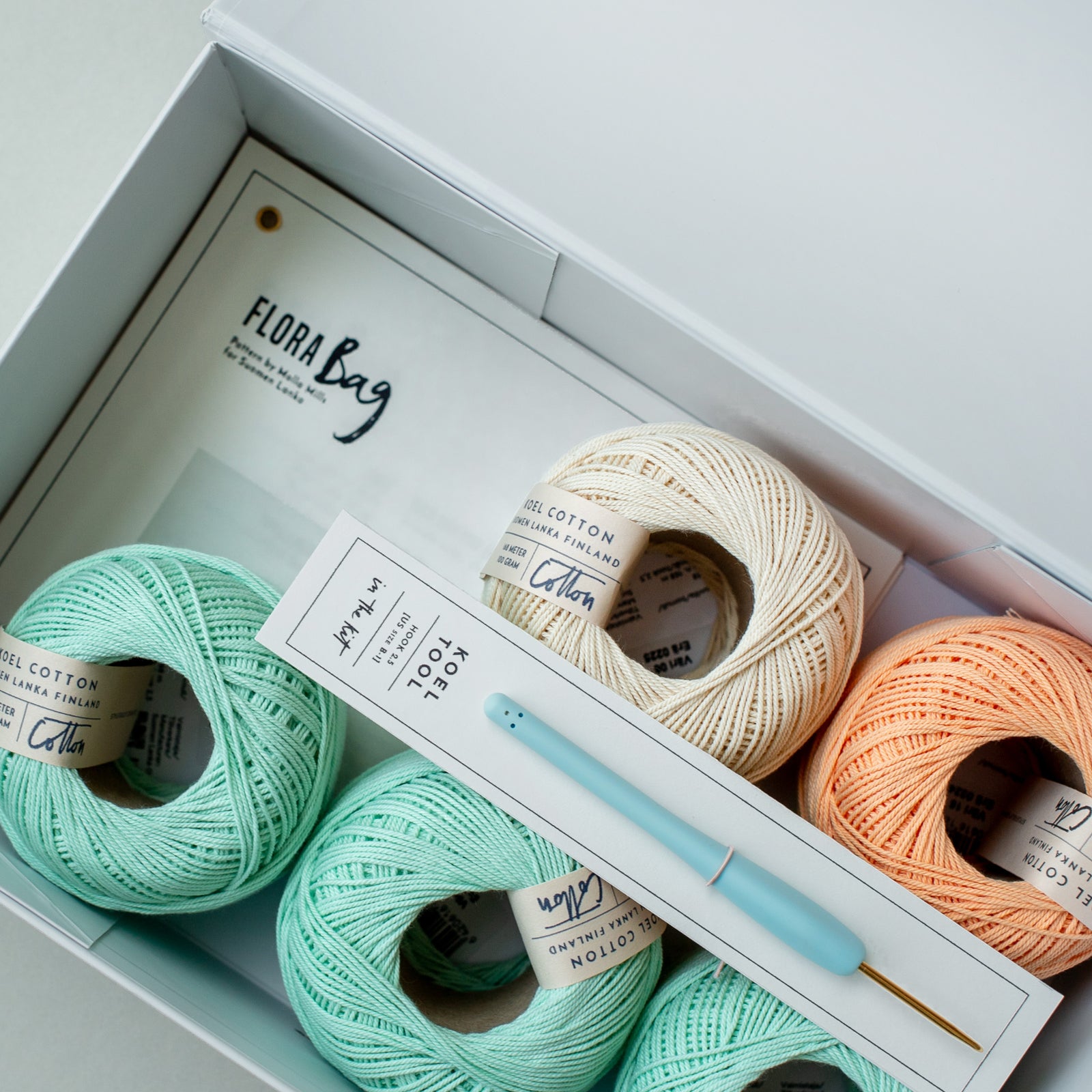 Crochet Kit: Flora Bag