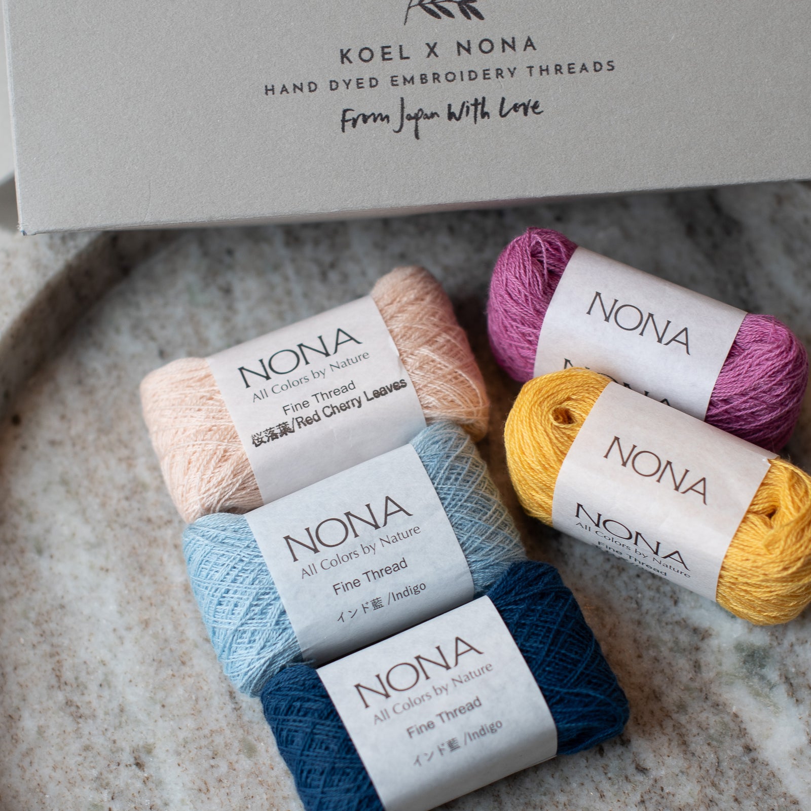 NONA X KOEL - Fine Thread Mini Skeins Boxes
