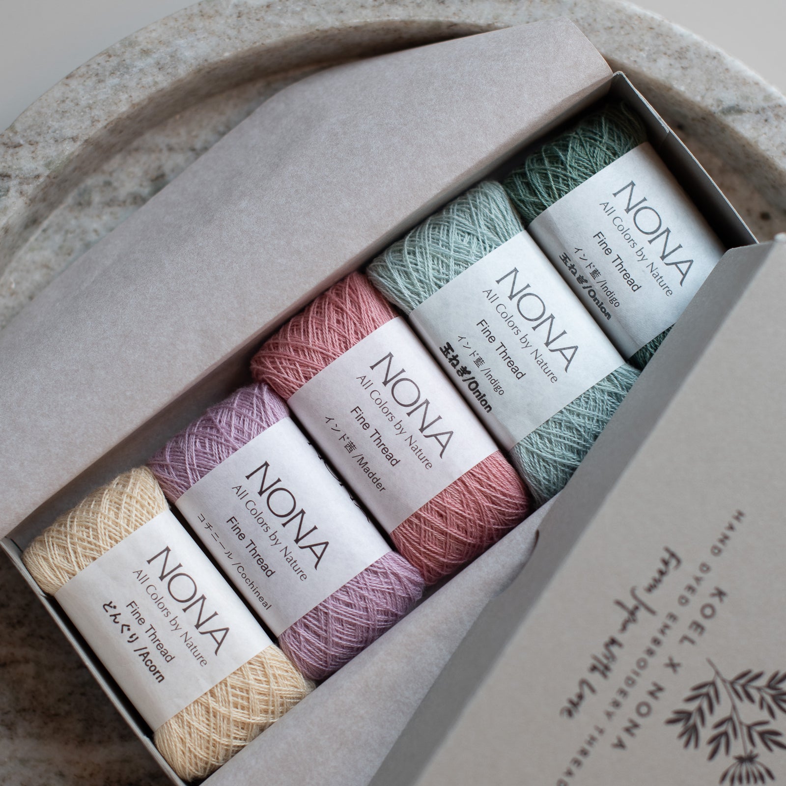NONA X KOEL - Fine Thread Mini Skeins Boxes