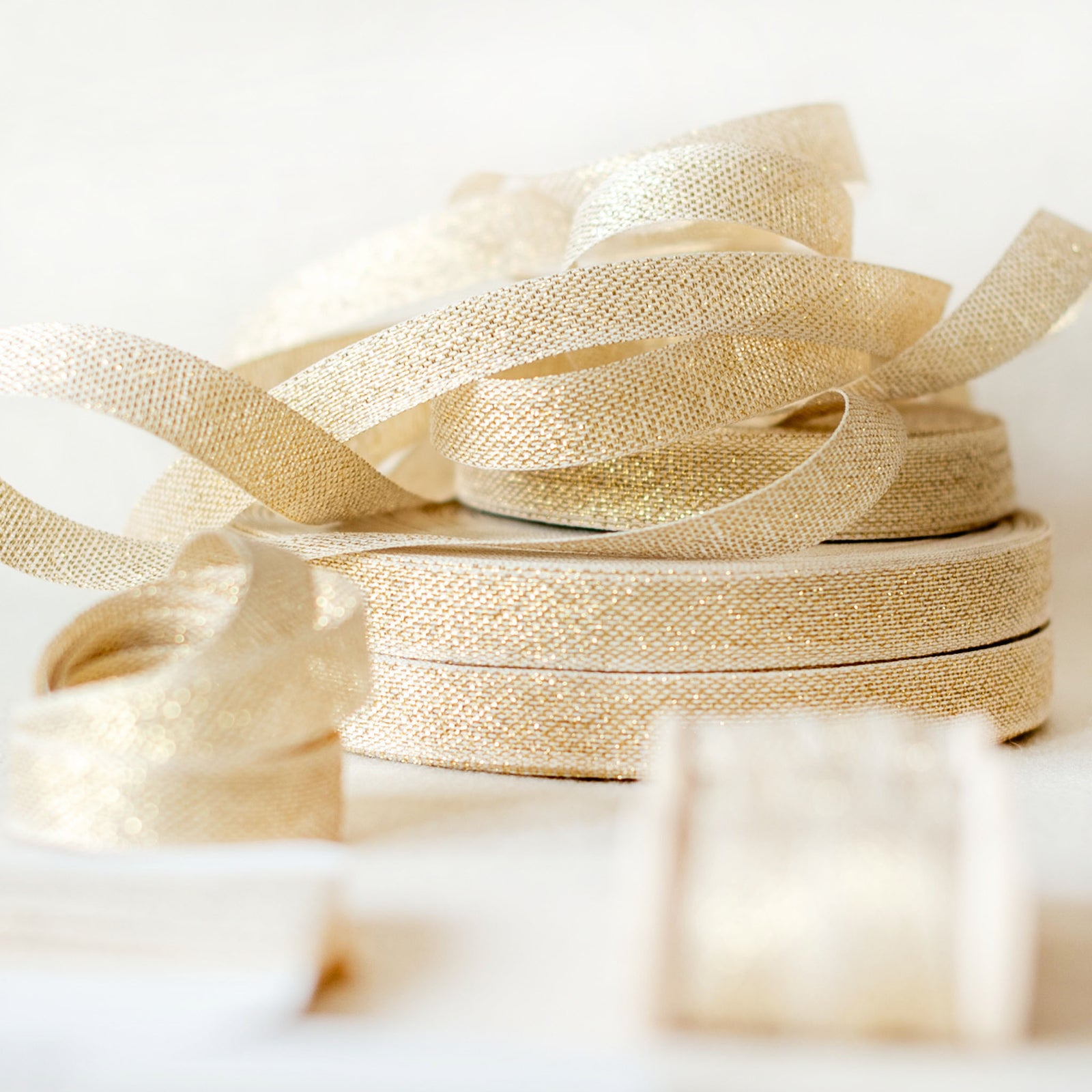 Italian Ribbon Oro Lame