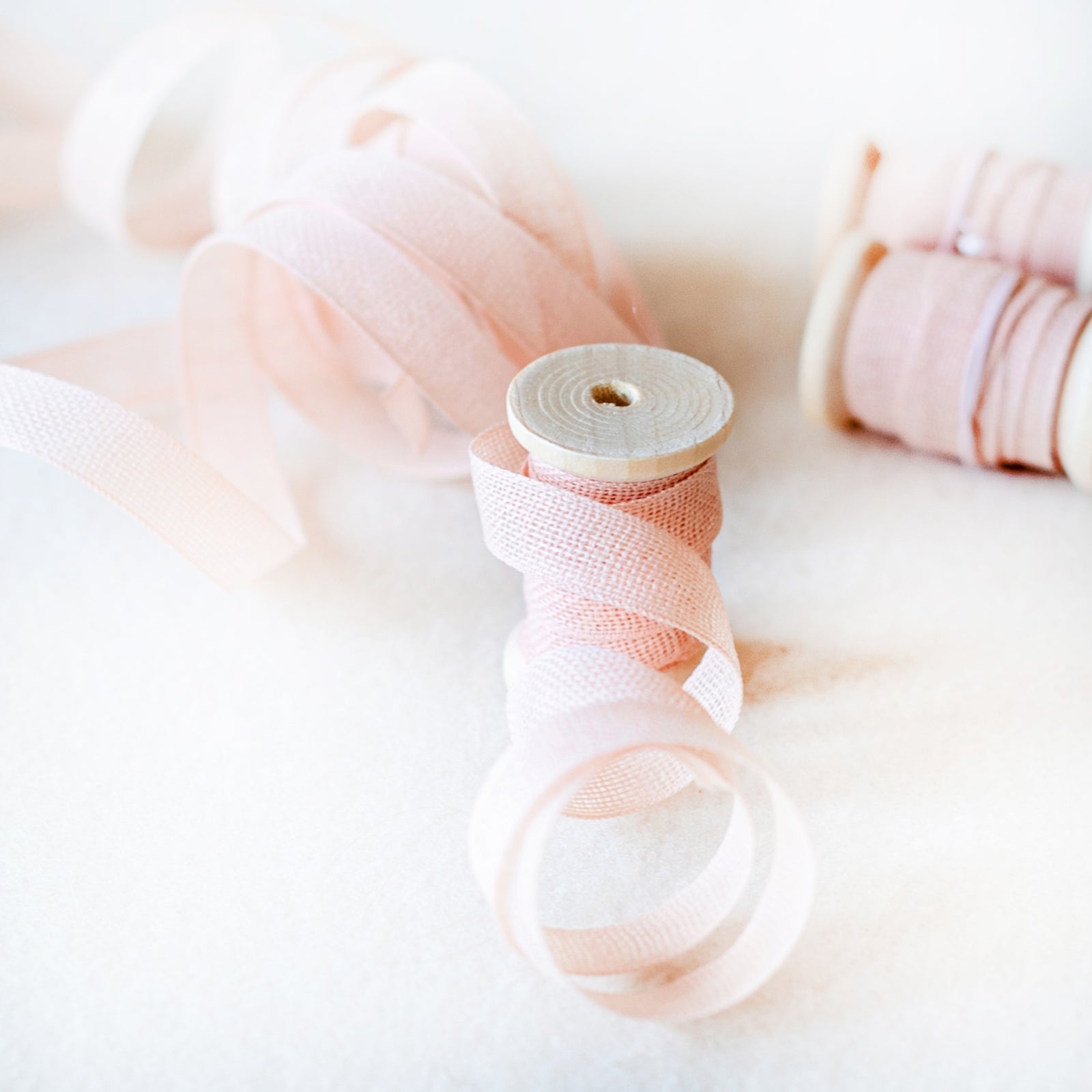 Italian Ribbon Pink Cotton