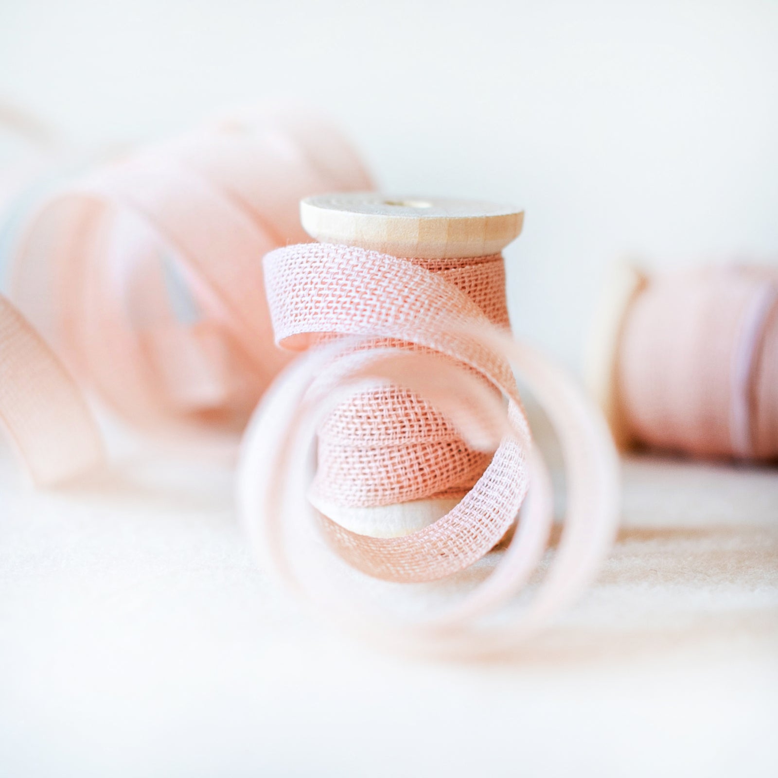 Italian Ribbon Pink Cotton