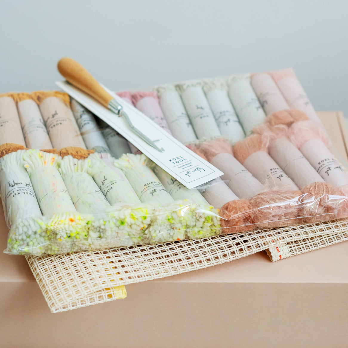 Latch Hook Kit: Shaggy Cushion