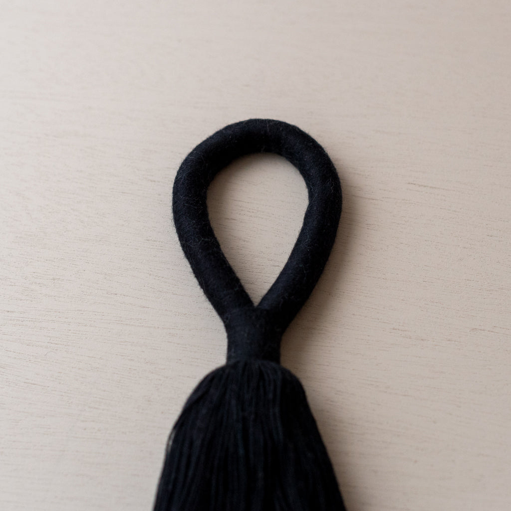 KOEL Handmade: Tassel - Black