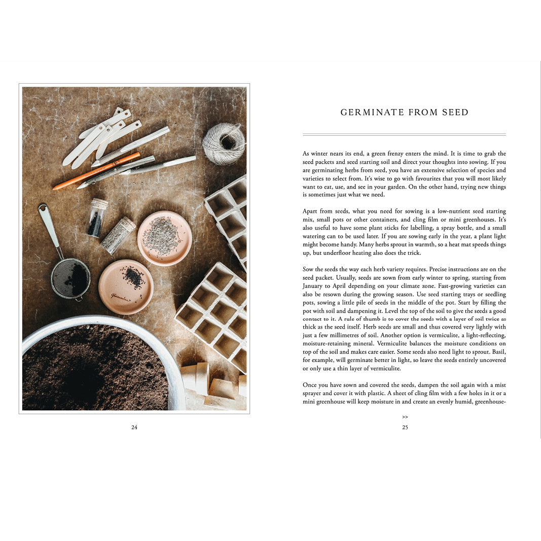 Book : Living with Herbs