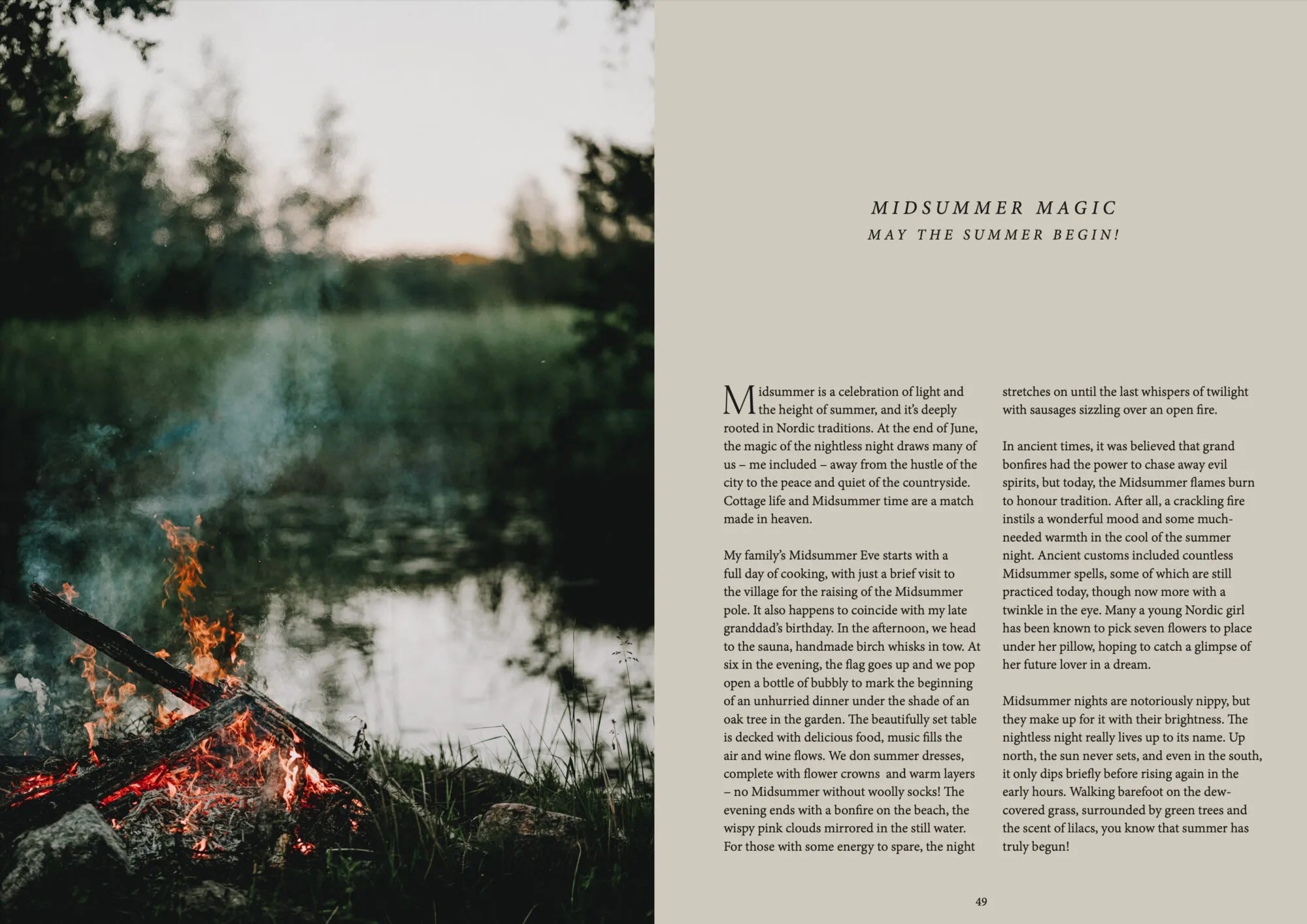 Book : Nordic Summer Cookbook