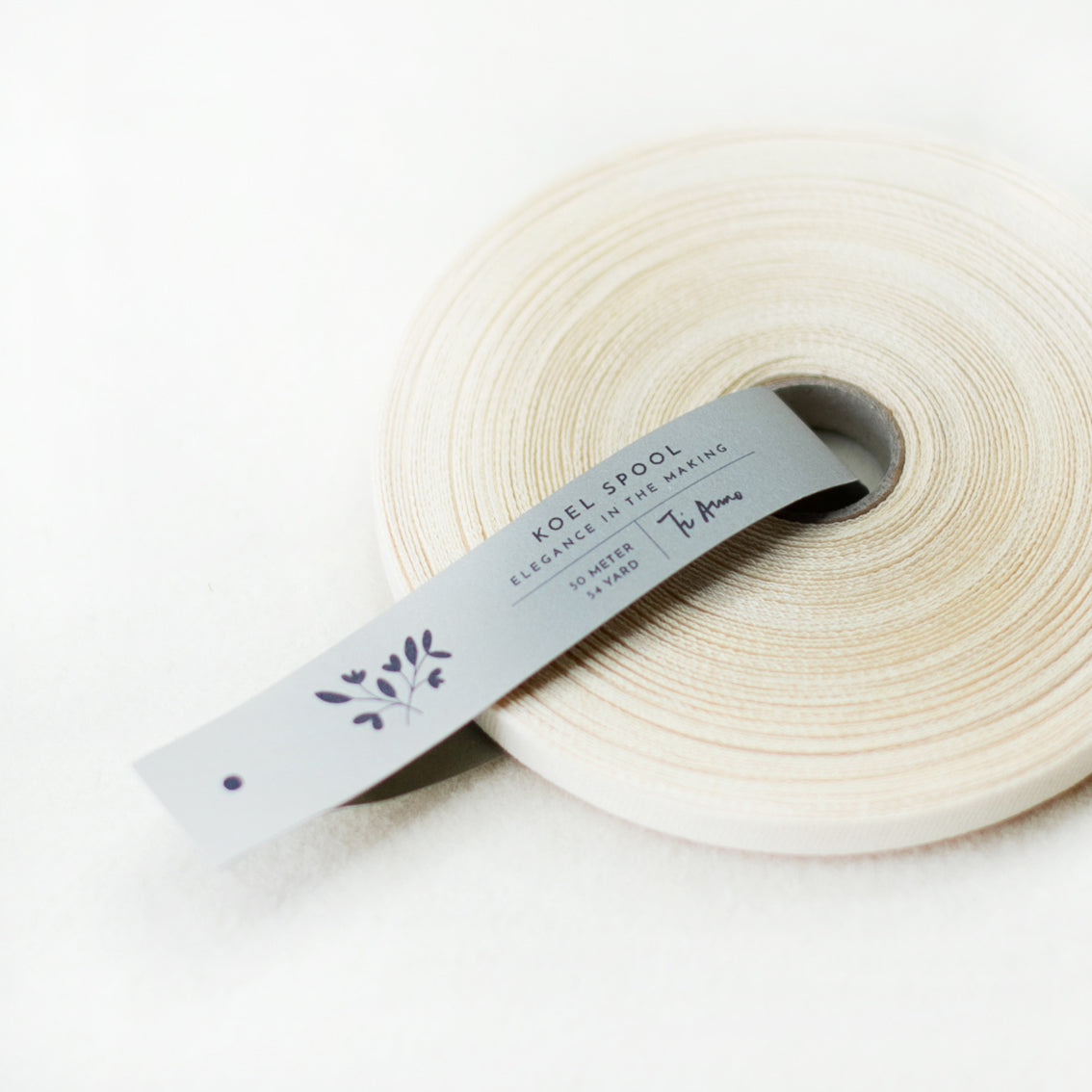Italian Ribbon White Cotton
