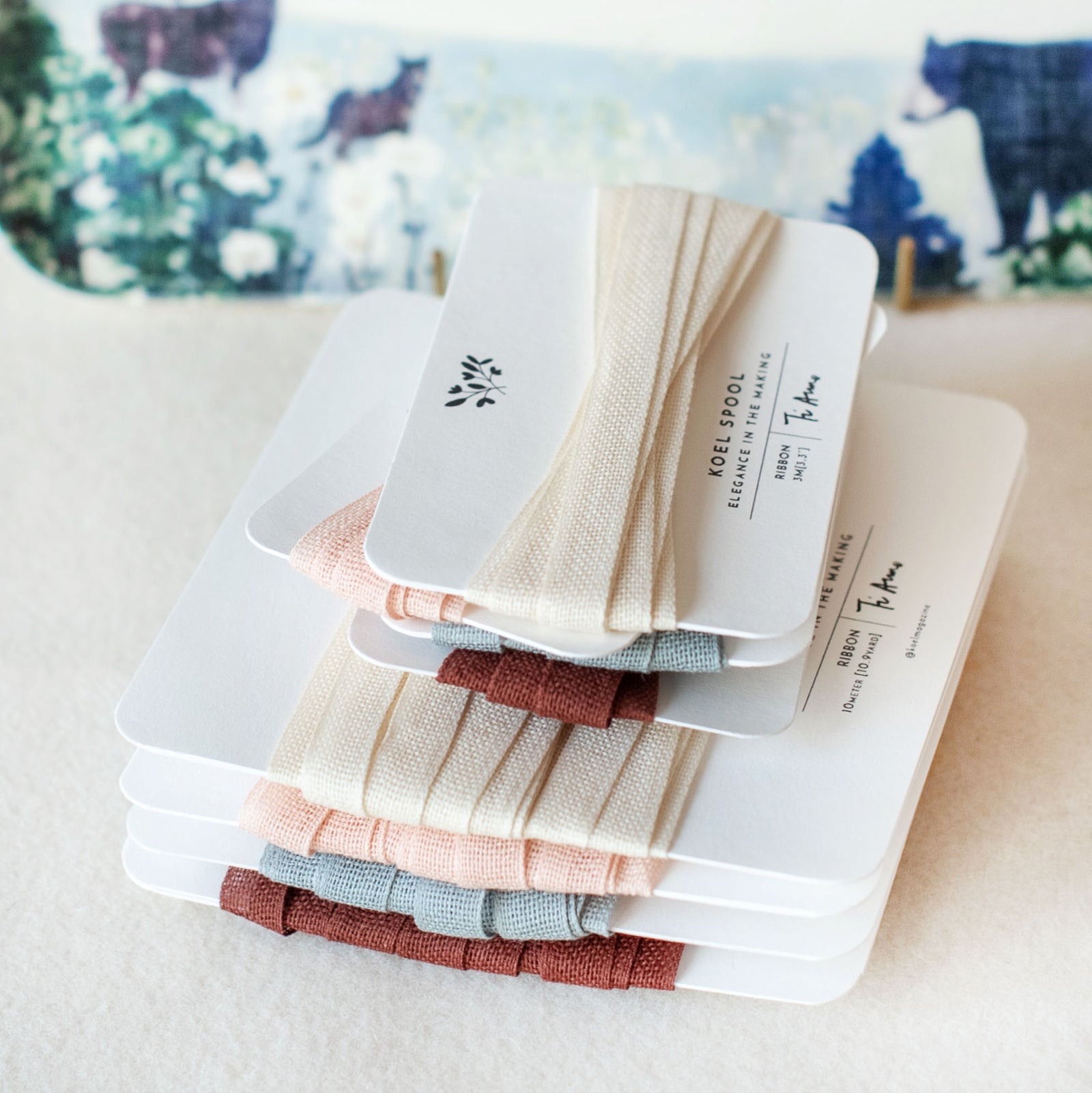 Italian Ribbon White Cotton