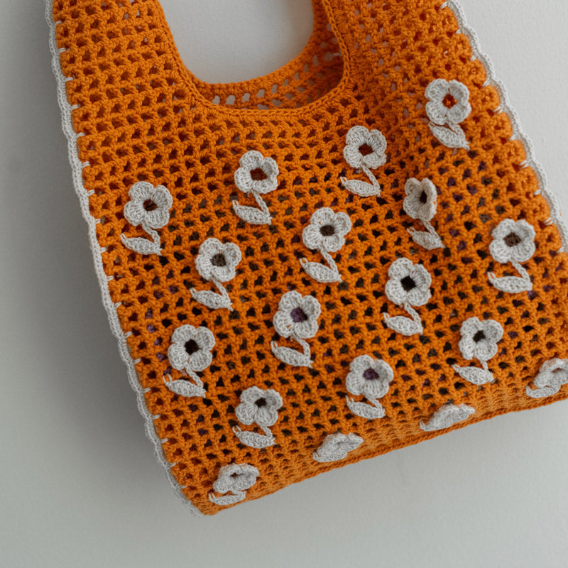 Crochet Kit: Flora Bag