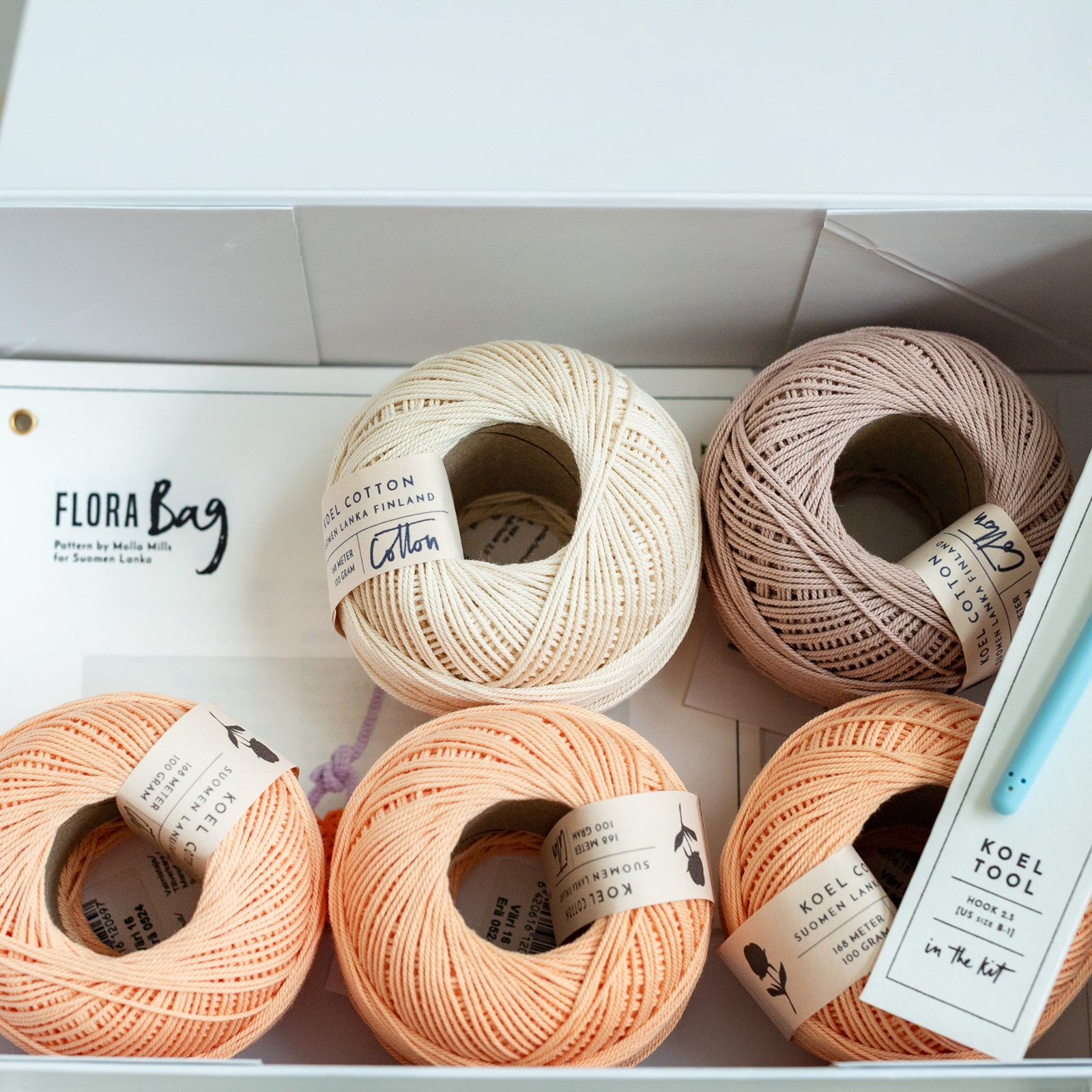 Crochet Kit: Flora Bag