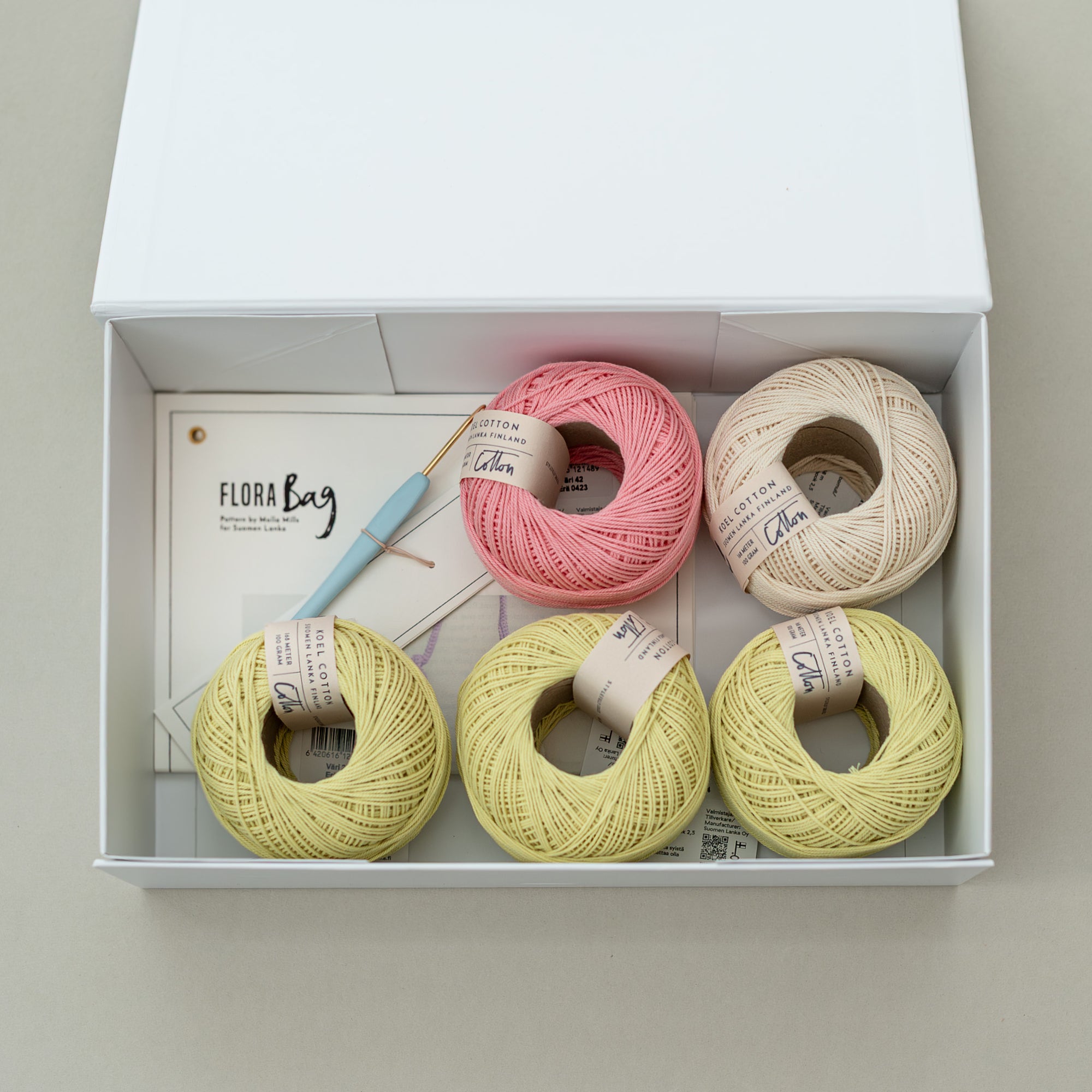 Crochet Kit: Flora Bag