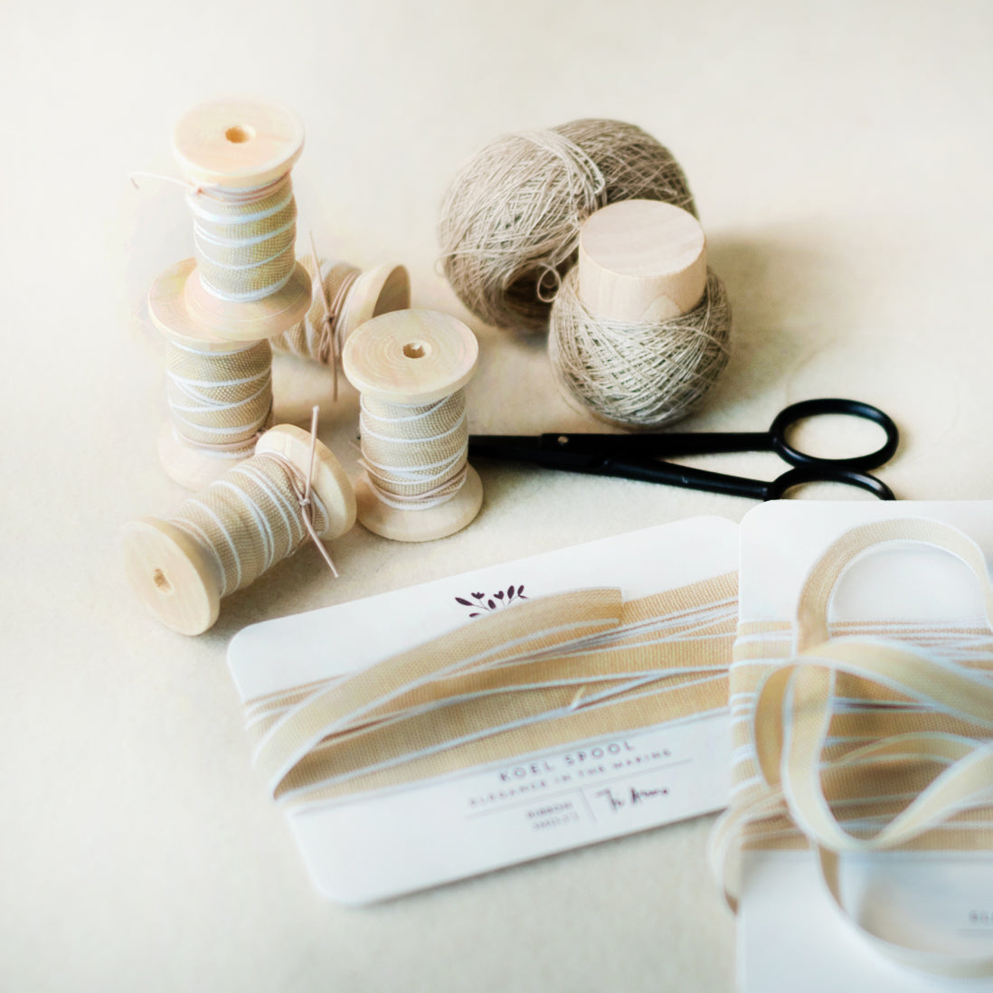 Italian Ribbon 10mm Natural