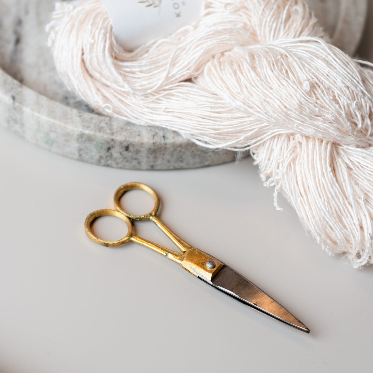 Fog Linen: Brass Scissors Small