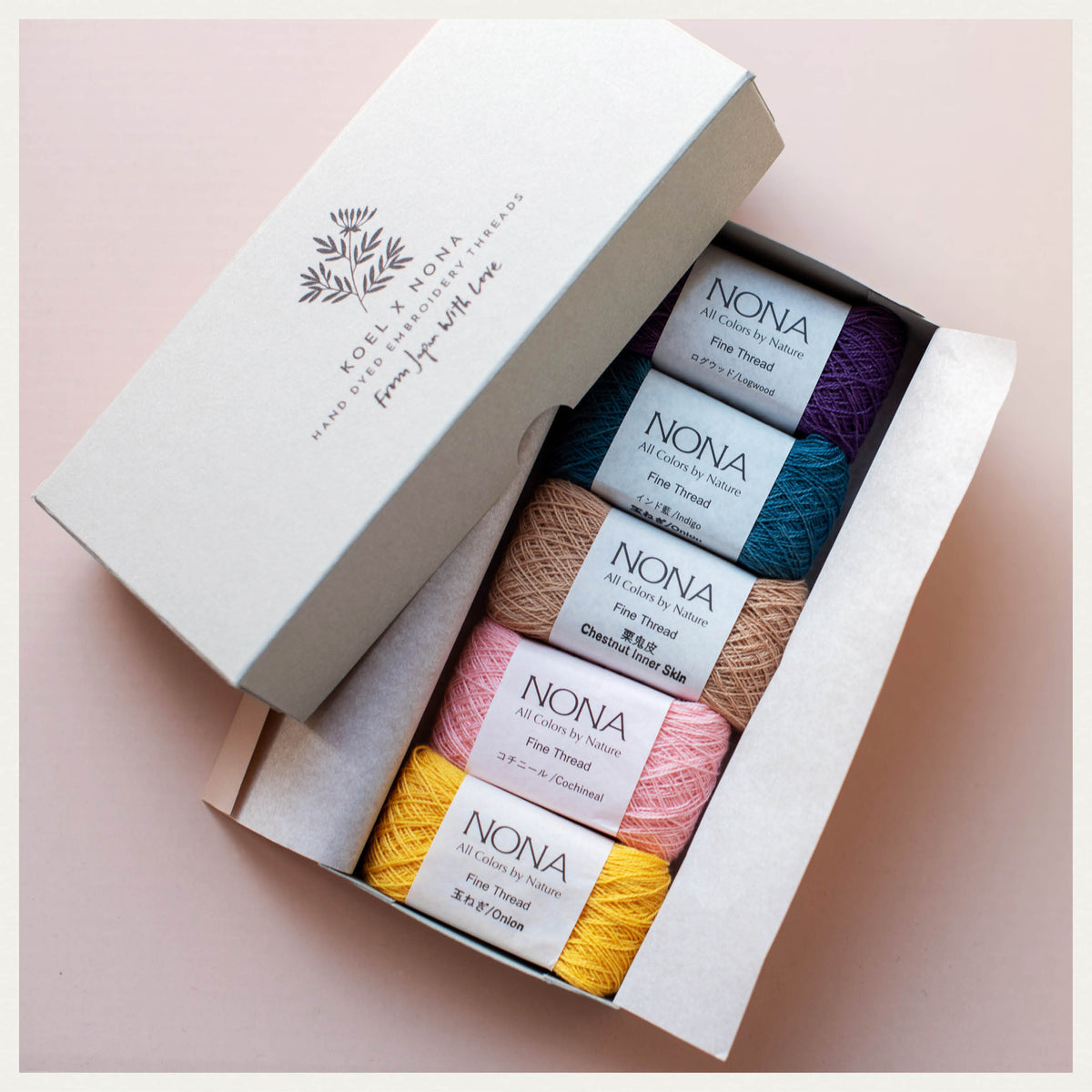 NONA X KOEL - Fine Thread Mini Skeins Boxes