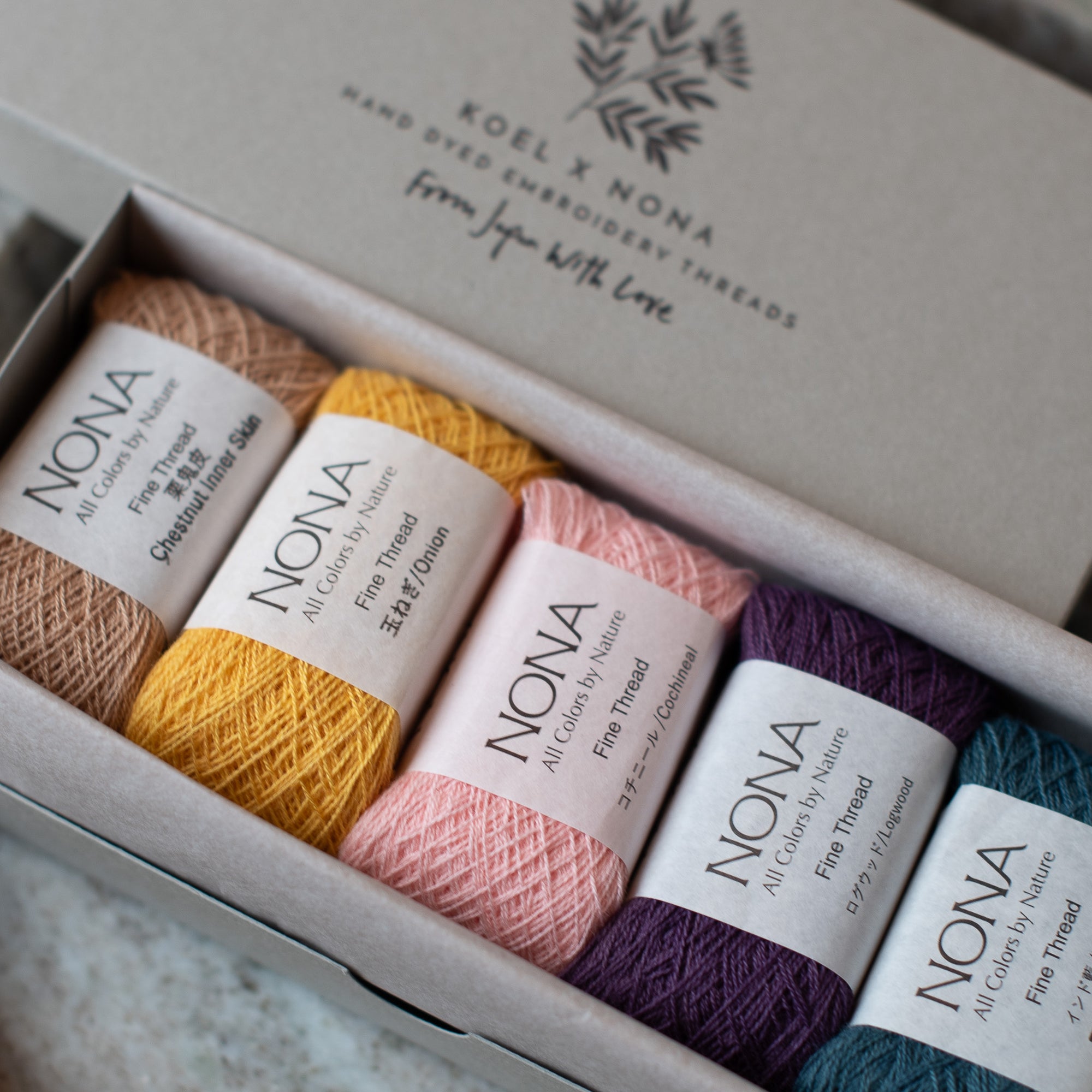 NONA X KOEL - Fine Thread Mini Skeins Boxes
