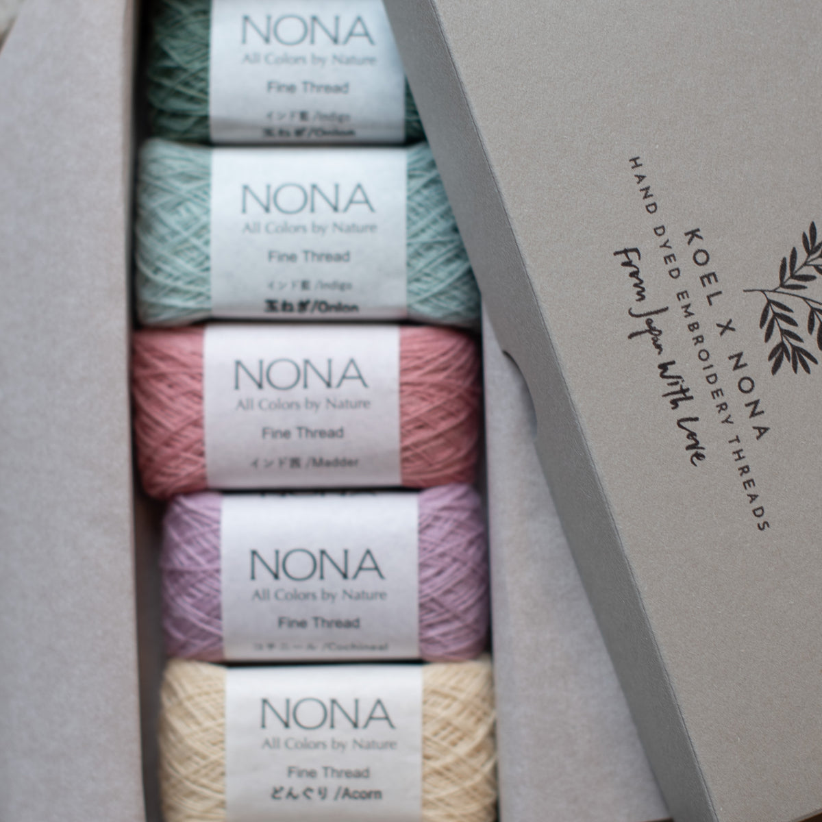 NONA X KOEL - Fine Thread Mini Skeins Boxes