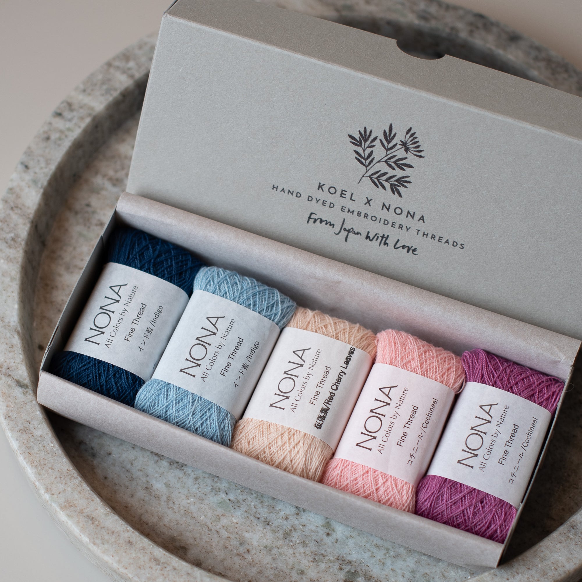 NONA X KOEL - Fine Thread Mini Skeins Boxes