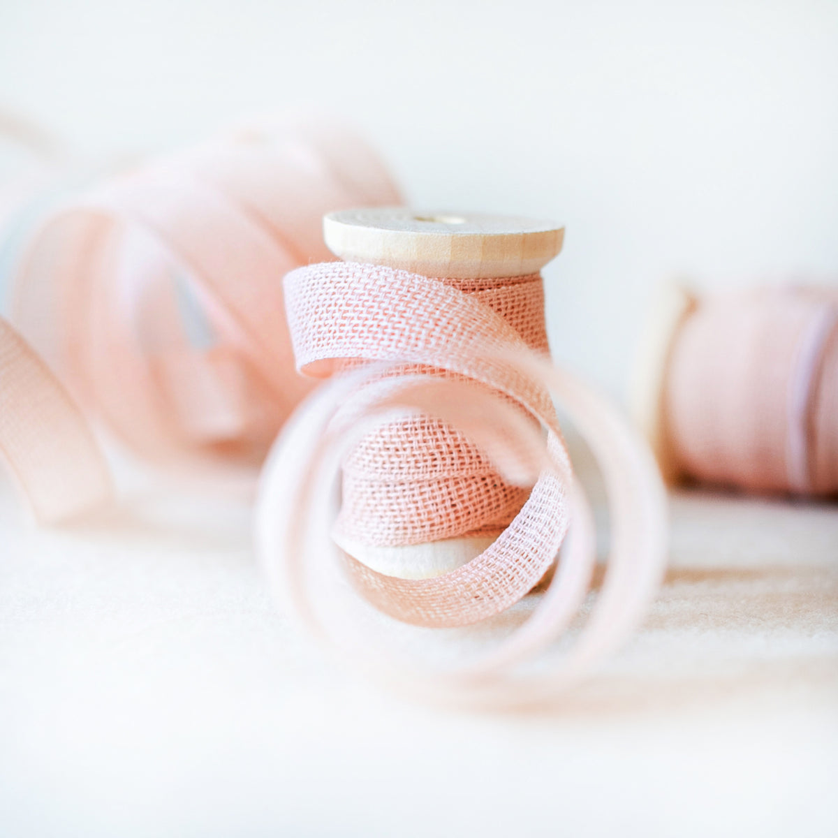 Italian Ribbon Pink Cotton