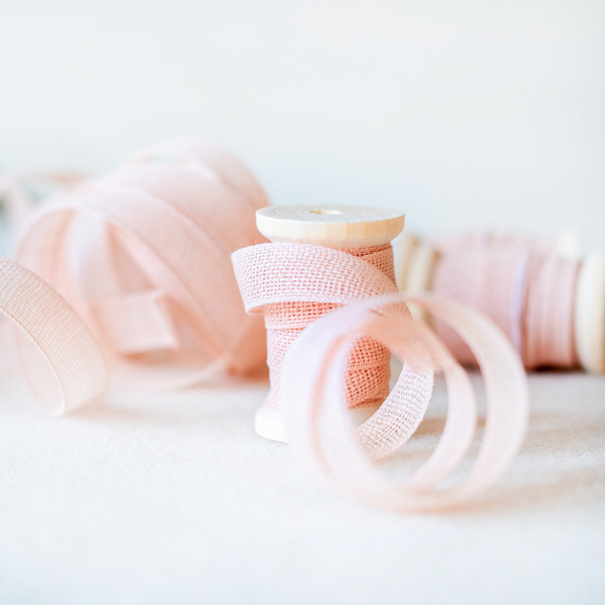 Italian Ribbon Pink Cotton