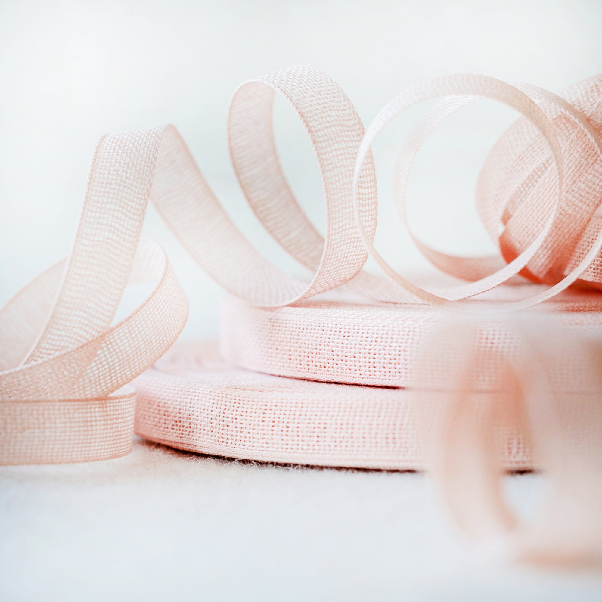Italian Ribbon Pink Cotton