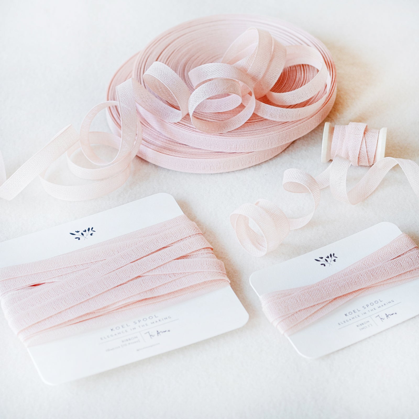 Italian Ribbon Pink Cotton