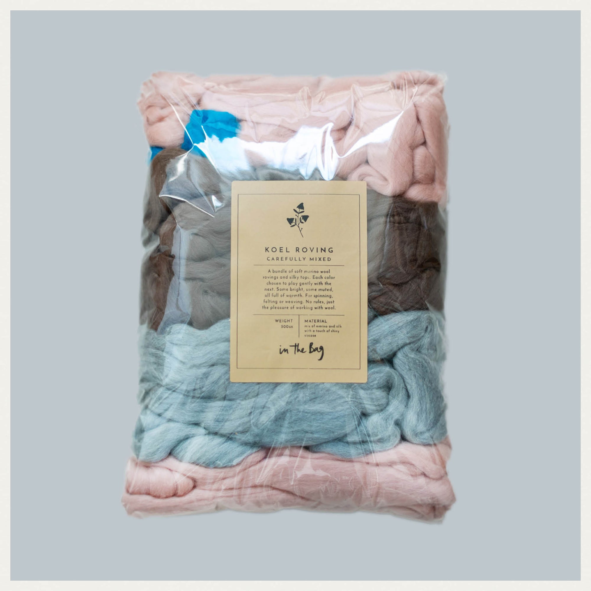 Rovings: Luxe XL Blend Pack with Silk Toppings