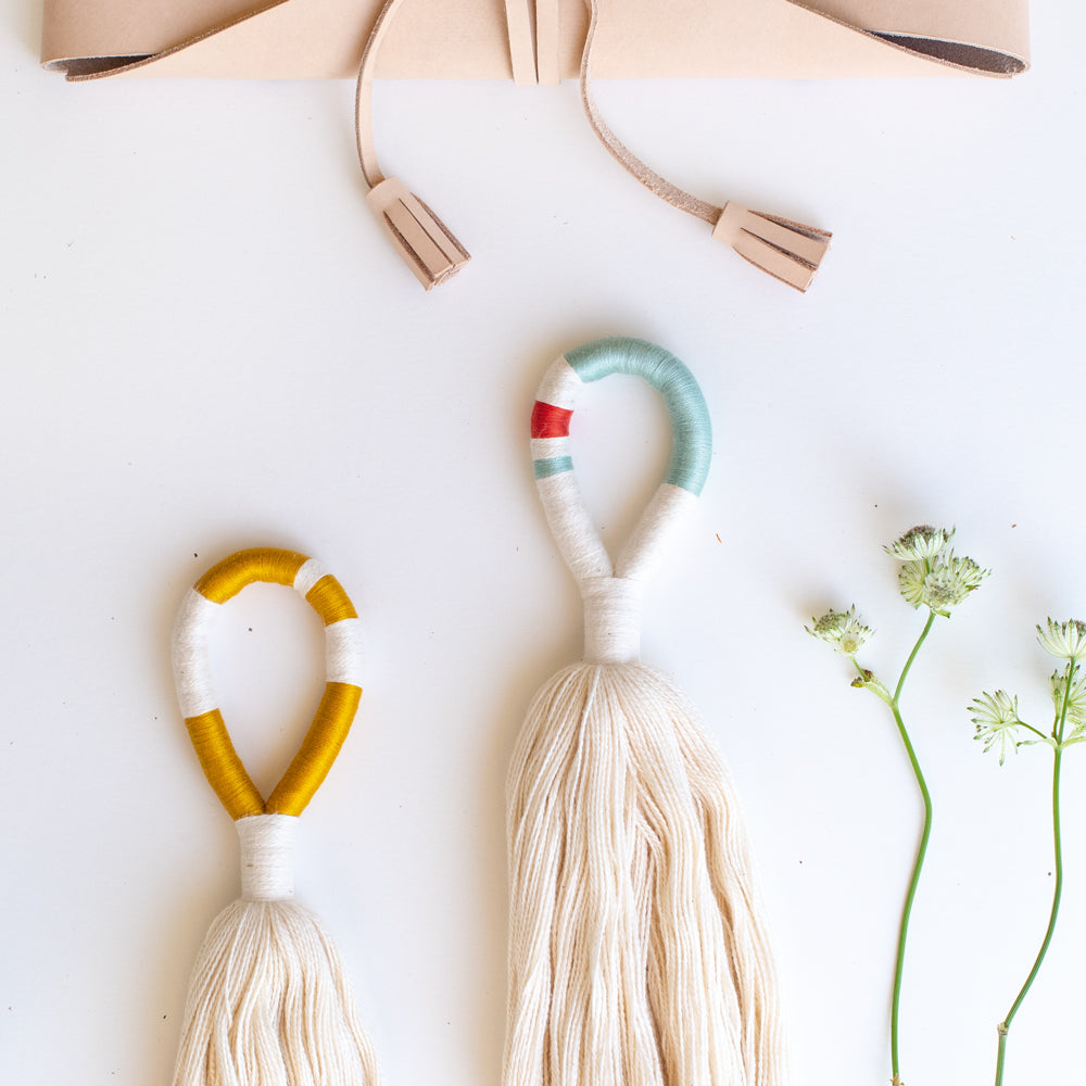 KOEL Handmade: Tassel - Stone &amp; Blues