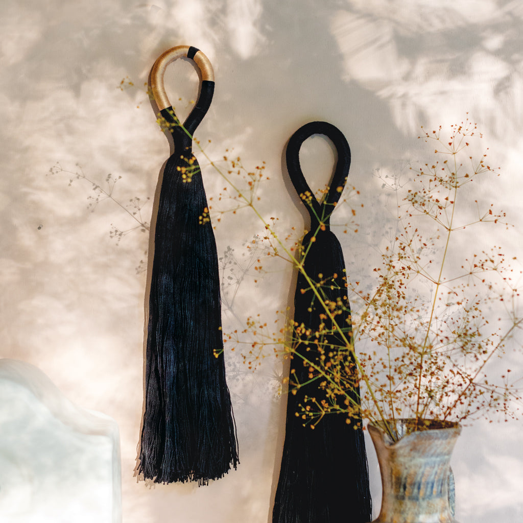 KOEL Handmade: Tassel - Black