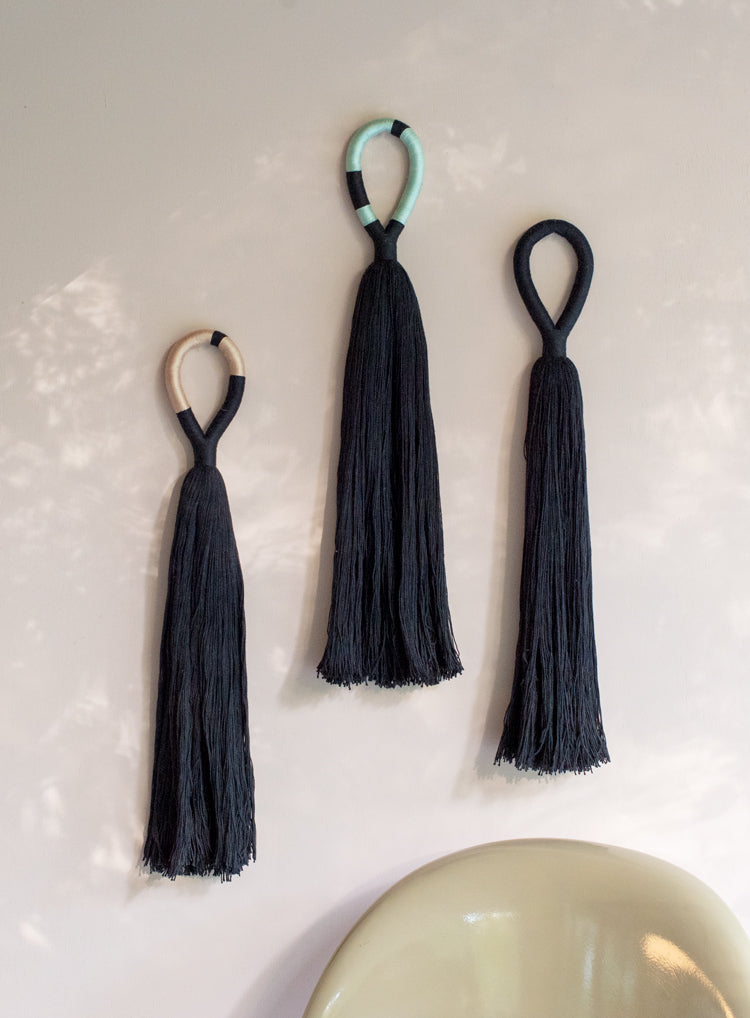 KOEL Handmade: Tassel - Black