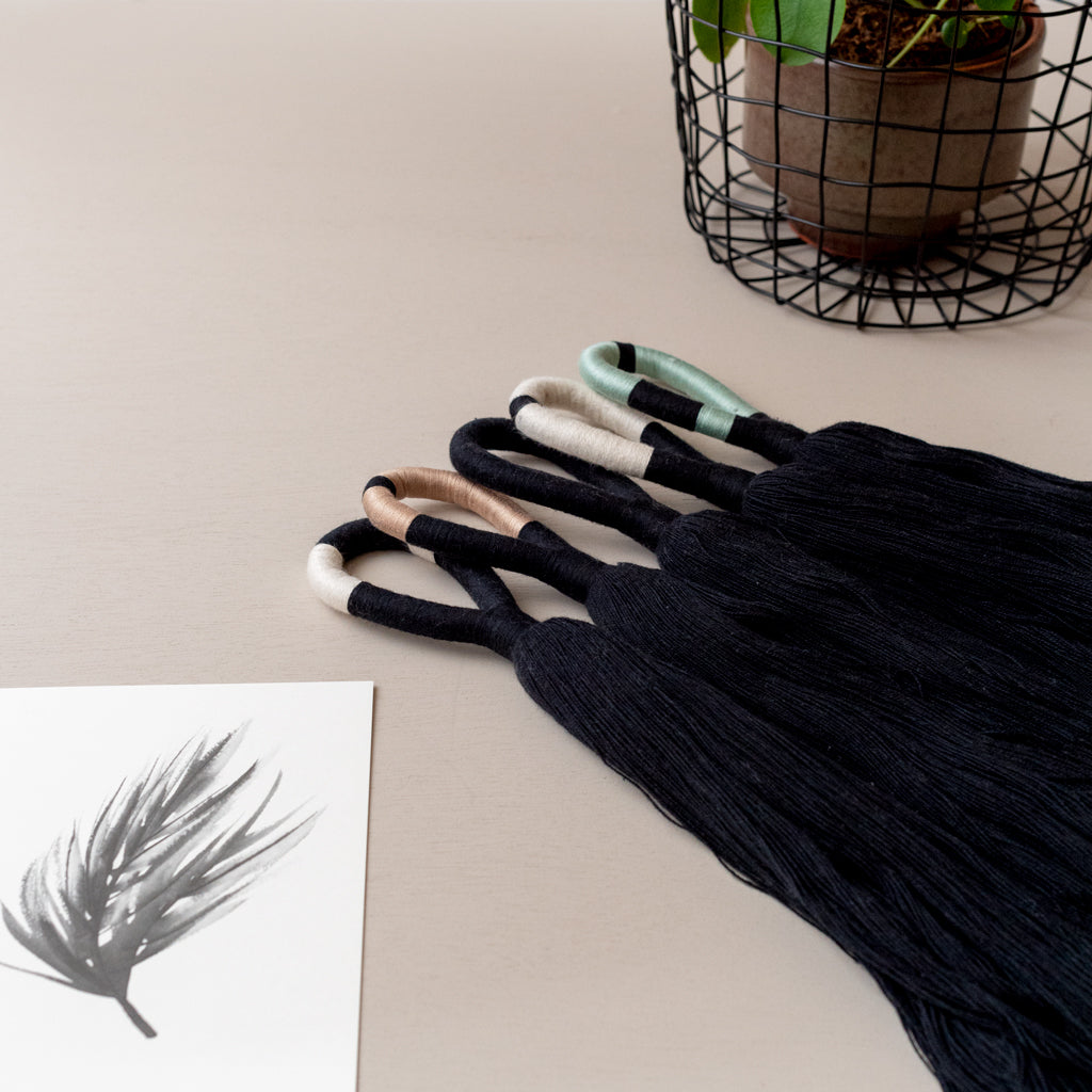 KOEL Handmade: Tassel - Black