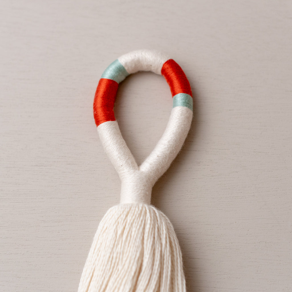 KOEL Handmade: Tassel - Stone &amp; Blues