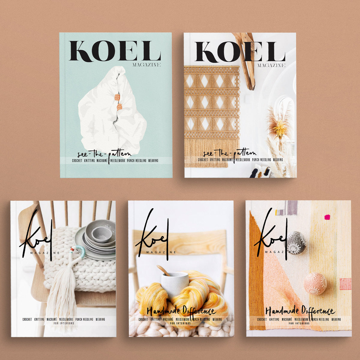 Bundle of 5 KOEL Magazine Issues