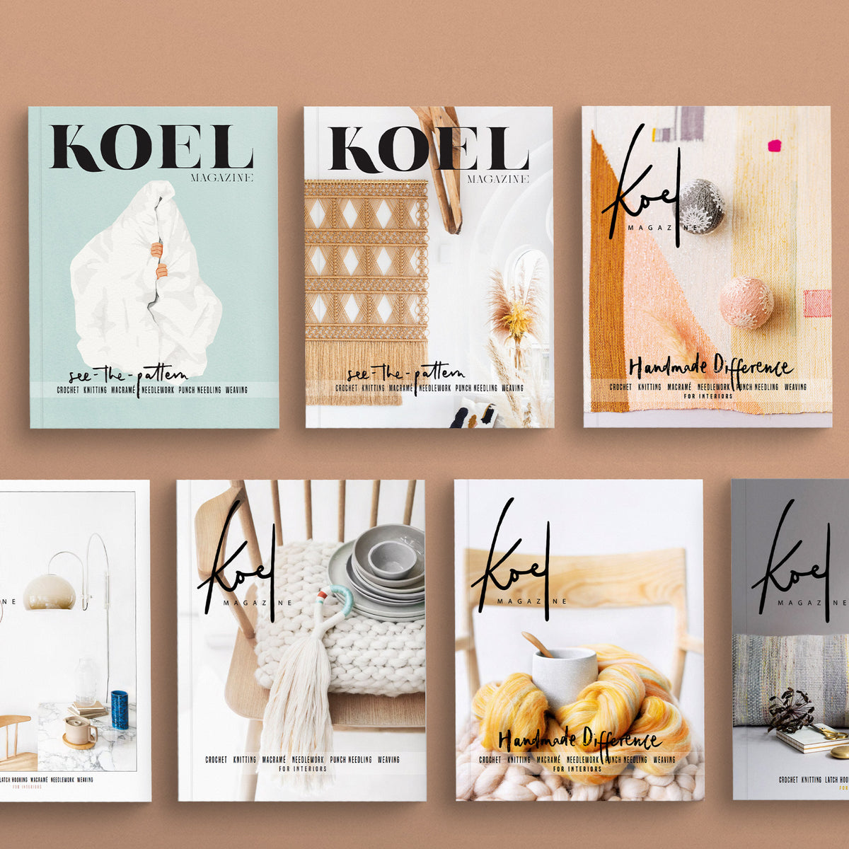 Bundle of 7 KOEL Magazine Issues